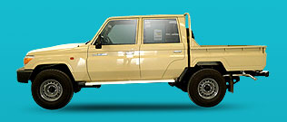 Toyota LC GRJ79 Gas Pickup Dubai